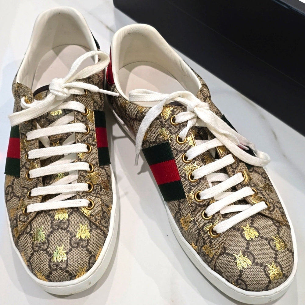 Gucci ACE Bees Mens Sneakers